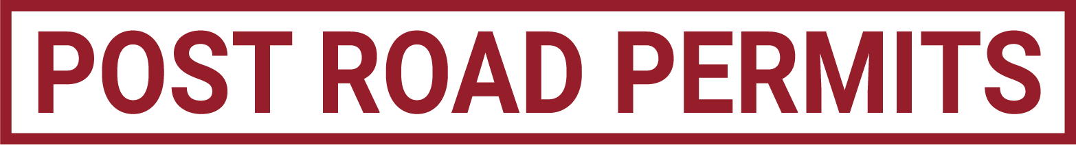 Post Road Permits
